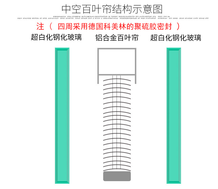 中空百叶窗